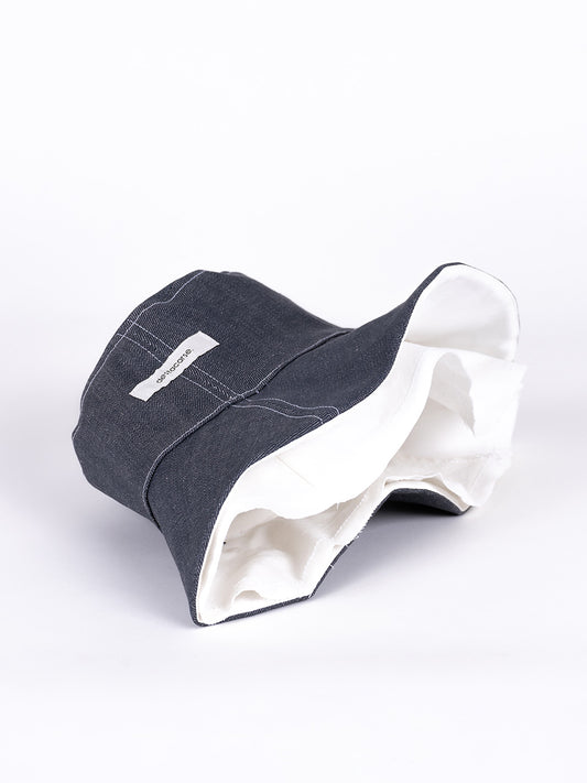 Japanese Selvedge Denim Deconstructed Bucket Hat